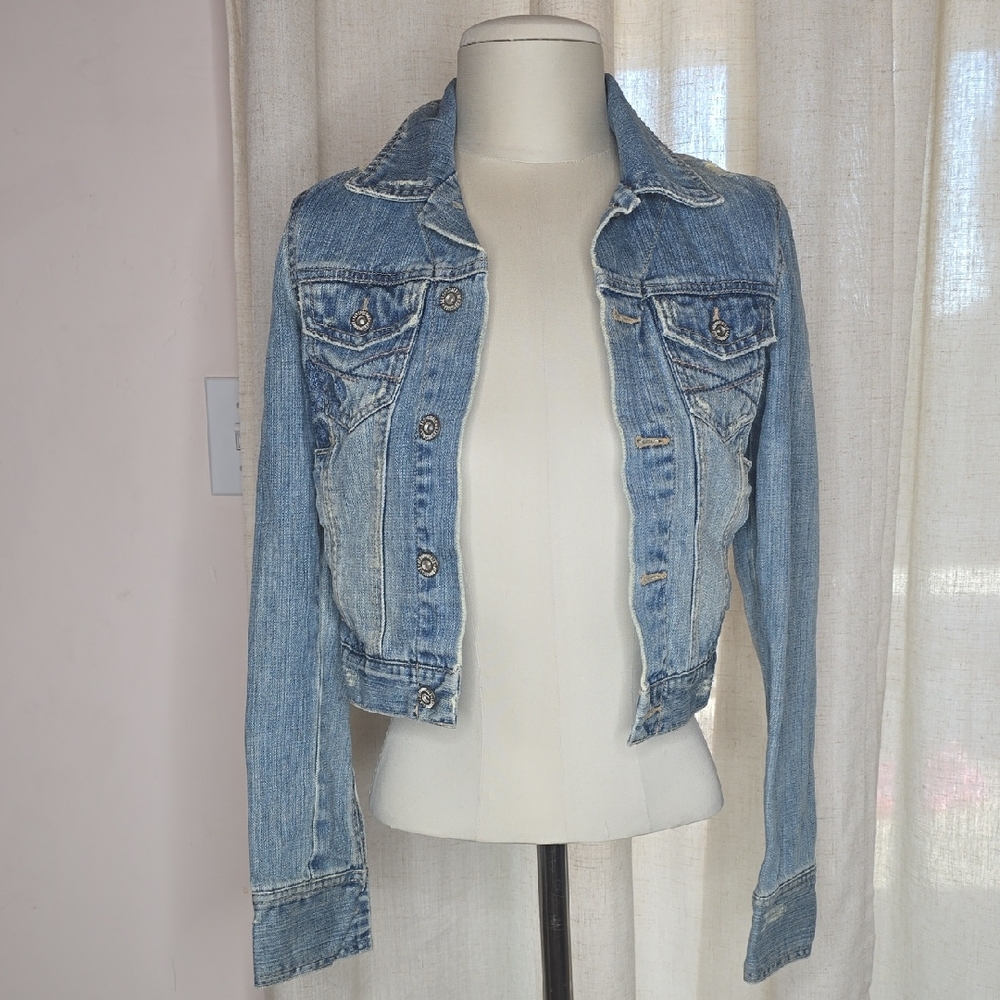 Xs Aeropostale Light Blue Jean Jacket